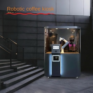 เครื่องจำหน่ายกาแฟอัตโนมัติอัจฉริยะ คาเฟ่บริการตนเอง หุ่นยนต์ชงกาแฟแบบไร้คนขับพร้อมแขนกล - Product Image 3