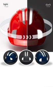 قبعة صلبة متينة بشريط عاكس من أجل العمل الصناعي - Product Image 2