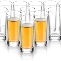 Ensemble de verres à shot miniatures de 35 ml, verres transparents pour la dégustation du vin, pour bar, fête, usage domestique, logo personnalisé