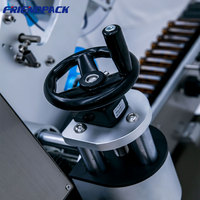 Machine d'étiquetage horizontale pour ampoules et flacons de peptides, avec écran tactile, pour petits flacons, tubes de rouge à lèvres, stylos et tubes cosmétiques