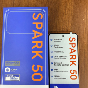 Teléfono Inteligente para Juegos Android 15 i18 Spark 50 Pro Max 5G, Desbloqueado Global, Doble SIM, Nuevo y Original - Product Image 4
