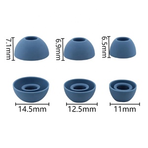 Embouts d'écouteurs pour <span class=keywords><strong>OnePlus</strong></span> Buds3 Buds4, réduction du bruit, embouts en silicone pour <span class=keywords><strong>OnePlus</strong></span> <span class=keywords><strong>Buds</strong></span> 3 4, embouts ovales en tube - Product Image 2