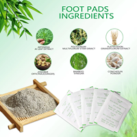 Huainan Hall Wormwood Nourishing Repair Foot Mask Melembapkan Kulit Melembutkan Melembabkan Plester Cina Anti-Pecah-Pecah Titik Plantar