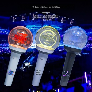 แท่งไฟ LED สำหรับเชียร์คอนเสิร์ต อุปกรณ์เชียร์แบบพกพา ทำจากพลาสติก พิมพ์ลายดิจิทัล ของตกแต่งสำหรับงานเทศกาล งานกาล่า งานเต้นรำ งานปาร์ตี้ งานอีเว้นท์ - Product Image 5