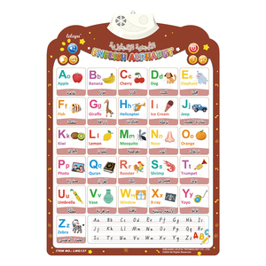 <span class=keywords><strong>En</strong></span> gros <span class=keywords><strong>Arabe</strong></span> Anglais Parler Affiche Apprentissage <span class=keywords><strong>Phonétique</strong></span> Graphique Audio Charts pour Enfants Alphabet Parler Affiche Jouets Éducatifs - Product Image 2