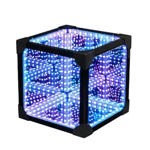 PeseTech RGB多色发光二极管光立方体可调无限镜子超立方体娱乐