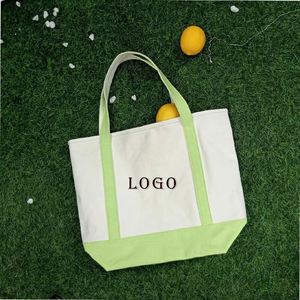 Wholesale <b>Large</b> Capacity Reusable Multi-Function Reusable Custom Logo Printed <b>Canvas</b> Tote Shopping <b>Bag</b> Women Tote <b>Bag</b> - Product Image 6