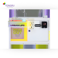 Machine d'arcade à griffes durable, professionnelle, à monnayeur, pour jeux de pêche aux animaux en peluche, pour usage commercial