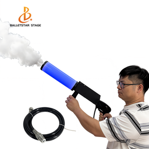 Ametralladora de humo pistola Original de mano Dj efecto de escenario niebla aire LED Show fiesta dióxido de carbono Spray pistola de humo - Product Image 1