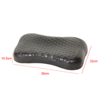 Oreiller en mousse à mémoire de forme SUPER Honeycomb Cooling Gel Pad avec housse en PE rafraîchissante, oreiller cervical doux pour la peau, idéal pour les personnes qui ont chaud la nuit