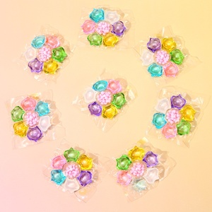 ผงซักฟอกแบบแคปซูล 7-in-1 กลิ่นดอกไม้/ผลไม้  ต้านเชื้อแบคทีเรีย ชุดกล่องของขวัญ สำหรับซักผ้า  ผู้ผลิตขายส่ง - Product Image 4