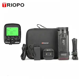 Triopo F1-200 F1-250 per esterni portatile per Studio fotografico da taschino luce veloce flash con grilletto VS GODOX AD200 AD200pro