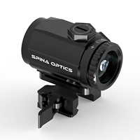 MR-3X Tactical Magnifier 1X Flip-to-Side QD Mount 6061 Aluminum Red Dot Sight Magnifier