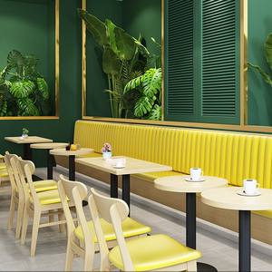 Juego de Muebles de Alta Calidad para Cafetería, Restaurante, Bar, Centro Comercial Moderno, con Superficie de Piedra, Colores Opcionales, Mesas Duraderas y Ecológicas - Product Image 1