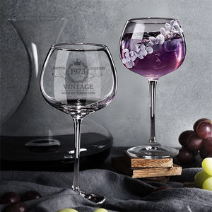<span class=keywords><strong>Verre</strong></span> à vin gravé vintage 1983 avec boîte cadeau rose, édition limitée, vieilli à la perfection, coffret cadeau <span class=keywords><strong>d</strong></span>'anniversaire pour femmes - Product Image 4