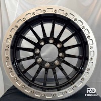 Jantes forgées Beadlock de 17, 18, 19, 20 pouces 5x127, 6x135, 6x139.7, 8x165.1 pour Dodge Ram 2500, Ford F-150, 250, 350, GTR Patrol 6