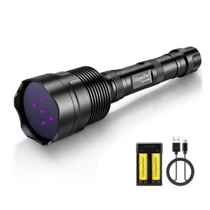 Đèn pin tia cực tím UniqueFire UF-UV500 công suất cao 5 đèn LED 25W 365NM ZWB2 chùm sáng mạnh - Product Image 1