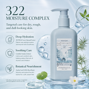 Lotion Corporelle Herbal OEM ODM 250ml Parfum Boisé Glimmer Forest Blanchissant Longue Durée Éclaircissant Soin de la Peau Vente en Gros Professionnel - Product Image 3