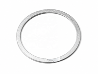 Spiral Retaining Ring Double Layer Plain Finish Steel Metric 40-52 HRC Hardness Multi-industry Fastener Inner Diameter 5.61mm