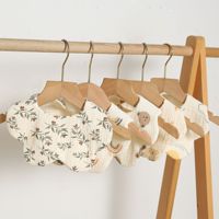 Bavoirs en mousseline pour bébé, 100% coton, pour nouveau-né, avec absorption d'eau et motif uni, pour la bave et la dentition des nouveau-nés