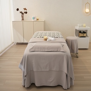 Spa Khăn trải giường 4pcs massage bảng váy Giường tấm sofa được sử dụng rộng rãi trong Thẩm mỹ viện, massage giường khách sạn vẻ đẹp - Product Image 6