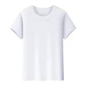 Custom High Quality 100% Cotton Men's Solid Color Bulk Blank T-Shirts Pro Club Loose Oversized T Shirt Men's T-shirts