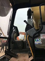 Excavatrice hydraulique sur chenilles Caterpillar 323D d'occasion, 23 tonnes, avec pompe et boîte de vitesses Kawasaki, prix bas, équipement lourd à vendre
