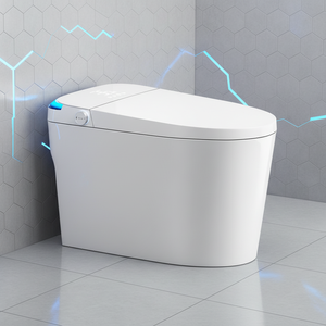 <span class=keywords><strong>WC</strong></span> intelligent de luxe avec bidet intégré, capteur de chauffage et fonction automatique <span class=keywords><strong>pour</strong></span> salle de bain - Product Image 3
