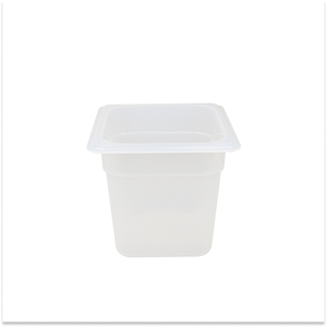 GN 1/6 65MM Container Without Lid High Temperature Resistant <b>Plastic</b> Container For Hot Food - Product Image 3