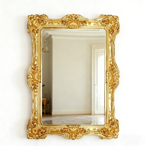 Miroir sculpté de Bohème au design Art Déco européen <span class=keywords><strong>Cadre</strong></span> en <span class=keywords><strong>verre</strong></span> décoratif mural - Product Image 3