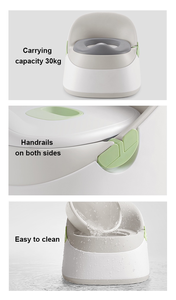 <span class=keywords><strong>Babamama</strong></span> Anti-Rutsch-Baby-Töpfchen trainer mit halbautomati scher Funktion Leicht zu reinigende abnehmbare Schüssel Kunststoff material Festes Muster - Product Image 4