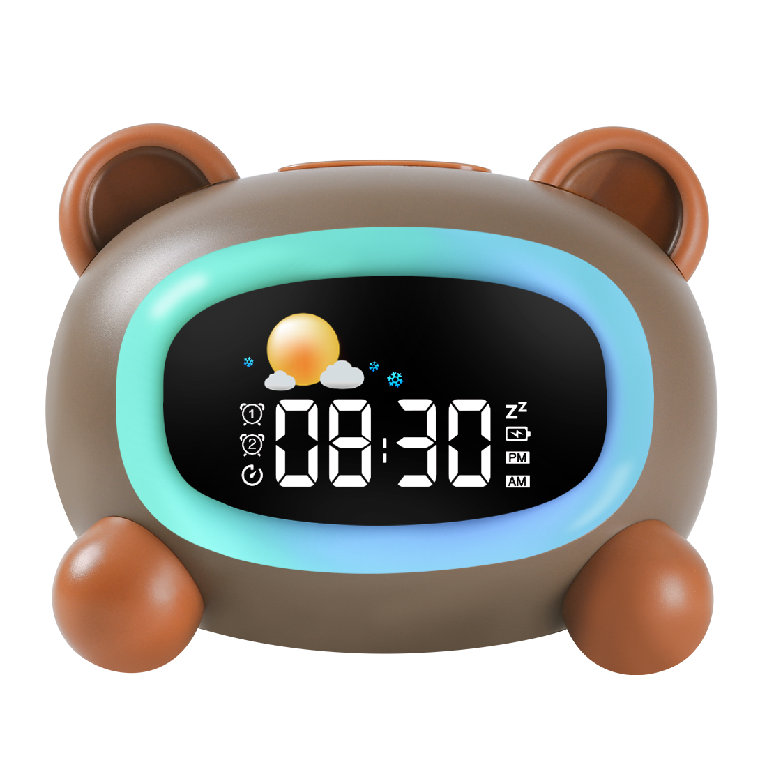 สีน้ำตาล