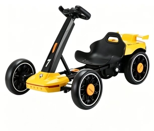 Tricycle haut de gamme 3 en 1 pour enfants avec poignée parentale et musique anglaise pour les tout-petits de 1 <span class=keywords><strong>à</strong></span> 3 ans, entraînement <span class=keywords><strong>à</strong></span> l'équilibre en extérieur - Product Image 3