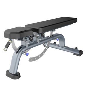 <span class=keywords><strong>Banc</strong></span> de musculation multifonctionnel robuste pour usage commercial, inclinable et déclinable, pour curls et développé couché - Product Image 6