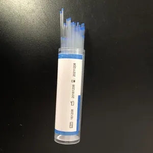 마이크로 빨간 파란 비 헤파린 heparinized microhematocrit 혈액 모세관 관