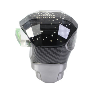 Toyota Senna Crystal Gear <b>Shift</b> <b>Knob</b> Carbon Fiber Led Ergonomic Car Accessory - Product Image 4