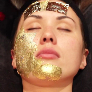 Homesun 2g Glänzende Goldfolie <span class=keywords><strong>Schabin</strong></span> Flocken 24k Gold Silber Roségold Blattgold Dekorative Kuchen-Dessert-Küchenzubehör - Product Image 6