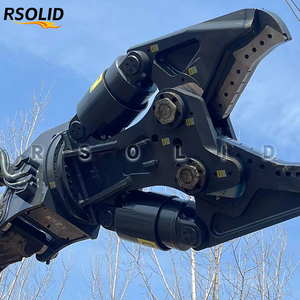 Cizalla Hidráulica de Doble Cilindro para Excavadora Rsoliddiesel, Accesorio para Desguace de Chatarra y Desmontaje de Vehículos 360 °   Rotación - Product Image 5