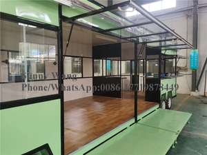 รถขายอาหารเคลื่อนที่แบบ OEM ยาว 7 เมตร รถขายอาหารไฟฟ้า ตู้ขายอาหาร ตู้ขายฮอทดอก รถพ่วงจัดเลี้ยง รถขายซูชิ - Product Image 4