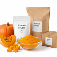 LongBio Pompoenpoeder Cucurbita Moschata Fruitpoeder 100% Zuiver Natuurlijk Voedingsmiddelkwaliteit Groentepoeder 80 Mesh Bulk OEM Leverancier