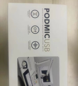 Microphone dynamique double connexion USB <span class=keywords><strong>RODE</strong></span> PodMic avec sortie casque intégrée, contrôle du volume et surveillance à latence nulle - Product Image 2