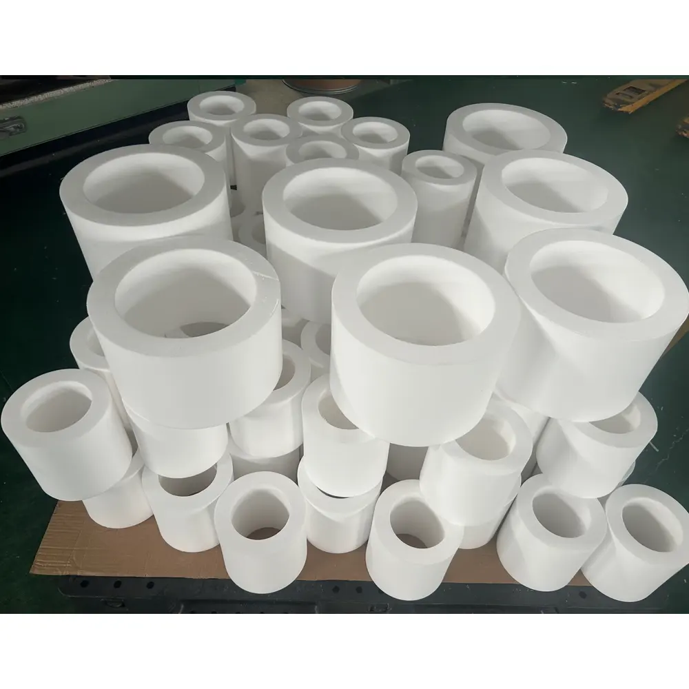 고품질 Ptfe 압출 튜브 100% 순수한 흰색 Ptfe 튜브 피팅