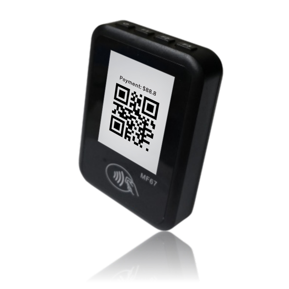 OEM/ODM MF67 терминал оплаты QR-код, устройство оплаты с динамическим qr-кодом для оплаты штрих-кодов alipay