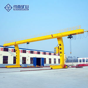 رافعة جسرية خارجية بقدرة رفع 10 طن و20 طن، رافعة جسرية أحادية العارضة بساق على شكل حرف L مع تحكم عن بعد - Product Image 2