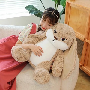 Peluche Lapin <span class=keywords><strong>Dodo</strong></span> à Oreilles Tombantes, Rembourrage Coton PP, Cadeau Compagnon de Nuit pour Enfants de 14 Ans et Plus - Vente Flash - Product Image 3