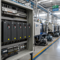 Inverter Frekuensi 37KW 45KW Industri 3 Fasa 380V VFD untuk Mesin Cetak Injeksi