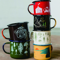 Großhandel Wasserwellen-Glasur Emaille Kaffeebecher Home Trinkbecher Keramik Teetasse Kreativer Becher