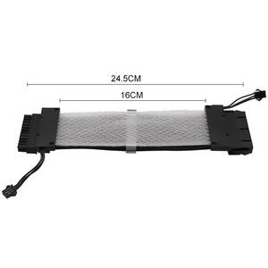 Cable de sincronización de <span class=keywords><strong>24</strong></span> pines <span class=keywords><strong>ATX</strong></span> <span class=keywords><strong>RGB</strong></span>, Kit de Cable de extensión decorativo ARGB, 5V, 3 pines, cabeza única síncrona - Product Image 4