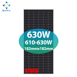 GHPV 1000W Panel solar único 610W 615W 620W Panneaux Solaires 625W 630W Paneles solares orgánicos tipo N - Product Image 1