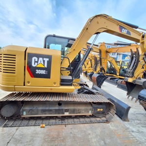 เครื่องขุด308E2แมวมือสองเครื่องก่อสร้างสภาพการทำงานที่สมบูรณ์แบบ - Product Image 1